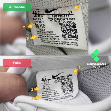 how to know if your nike shoes are fake|nike authentic serial number check.